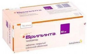 Брилинта 60 мг таблетки №56 - изображение Брилинта 60 мг таблетки №56 - фото