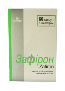 Зафирон порошок для ингаляций в капсулы 12Мкг №60 с ингалятором - фото