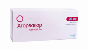 Аторвакор 20 мг таблетки №30 - изображение Аторвакор 20 мг таблетки №30 - фото