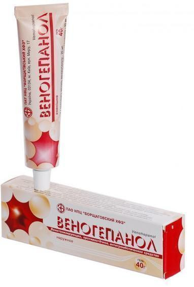Веногепанол гель 40 г