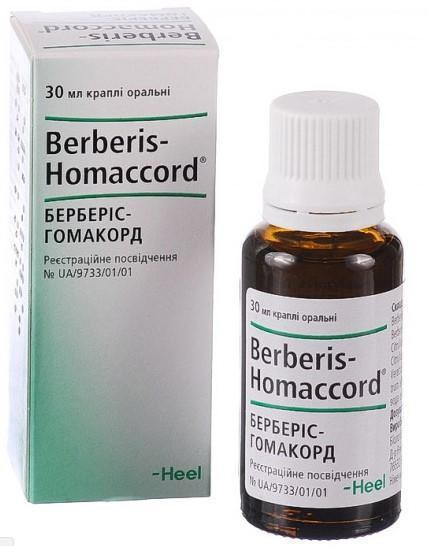 Берберис-Гомакорд капли оральные 30 мл