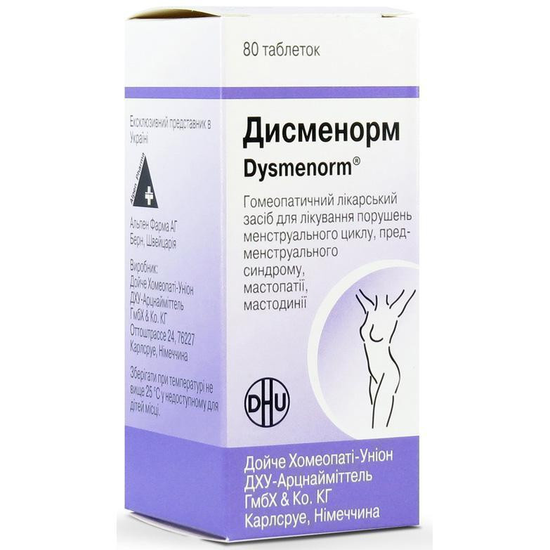 Дисменорм таблетки №80