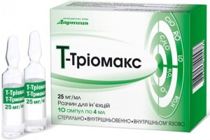 Т-Триомакс раствор 25 мг/мл 4 мл ампулы №10 - изображение Т-Триомакс раствор 25 мг/мл 4 мл ампулы №10 - фото