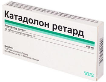 Катадолон ретард 400 мг таблетки №14