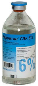 Рефортан Н ГЕК 6% раствор для инфузий 250 мл флакон №10 - фото