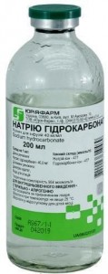 Натрия гидрокарбонат 4% раствор 200 мл - фото