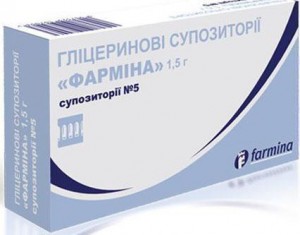 Глицериновые суппозитории Фармина 1,5 г блистер №5 - фото