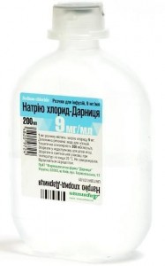 Натрия хлорид-Дарница 0,9% раствор 200 мл - фото