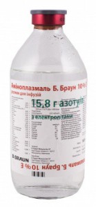 Аминоплазмаль Е Б.Браун 10% раствор для инфузий 500 мл №10 - фото