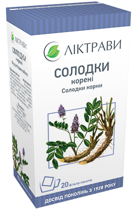Солодки корни 30 г (20 ф/п по 1,5 г)