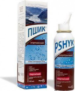 Пшик спрей 2.1% назальный с морской водой 100 мл - фото