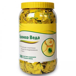 Бронхо Веда леденцы со вкусом лимона №300 - фото
