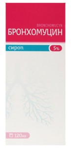 Бронхомуцин 5% сироп 120 мл - фото