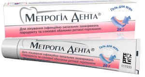 Метрогил дента гель 20 г - фото