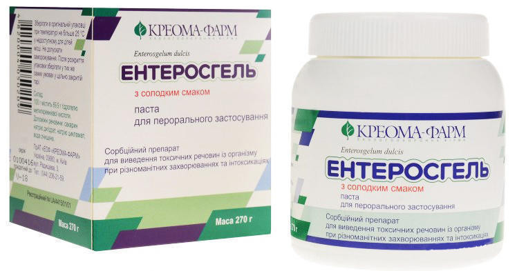 Энтеросгель паста со сладким вкусом 270 г