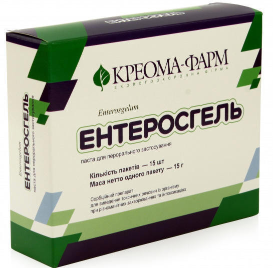 Энтеросгель паста по 15 г пакет №15