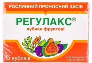 Регулакс фруктовые кубики №6 - фото