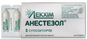 Свечи Анестезол №5 - фото