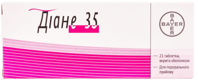 Диане-35 драже №21