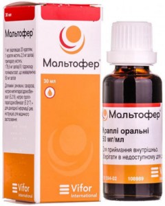 Мальтофер 50 мг/мл капли оральные 30 мл - фото