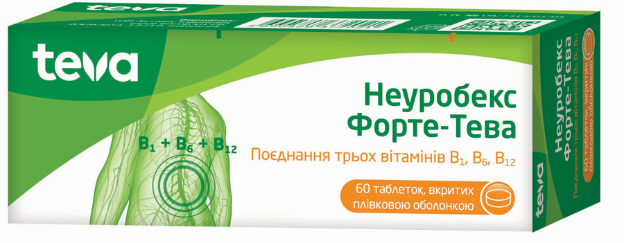 Неуробекс форте таблетки №60
