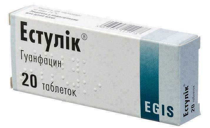 Эстулик 1 мг таблетки №20