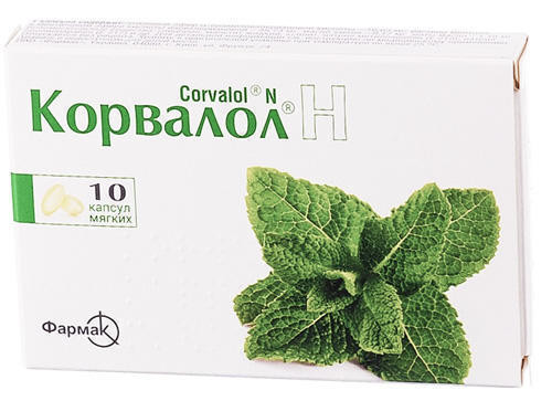 Корвалол Н капсулы №10