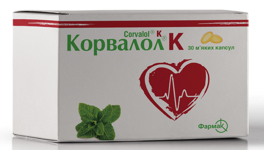Корвалол K капсулы №30