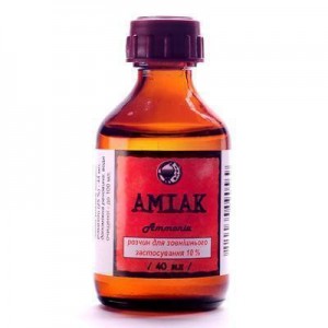 Аммиака раствор 10% 40 мл - фото