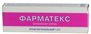 Фарматекс 72г вагинальные крем/контрац.+антисеп./ - фото