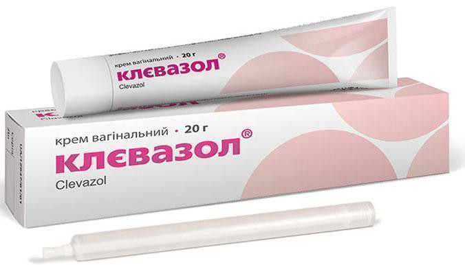 Клевазол крем вагинальный 20 г
