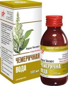 Чемеричная вода флакон 100 мл - фото