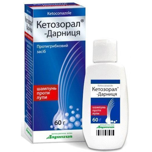 Кетозорал-Дарница 2% шампунь 60 г