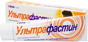 Ультрафастин 2.5% гель 50 г - фото