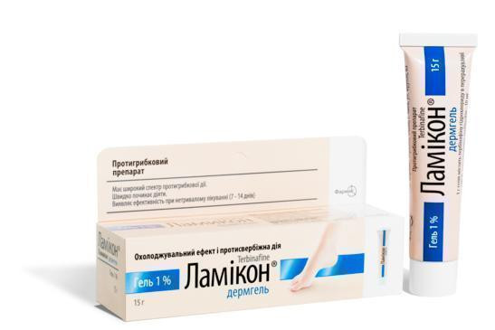Ламикон 1% дермгель 15,0 г