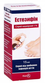 Эстезифин 1% спрей 15 мл