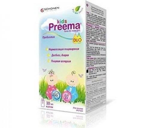 Према Kids DUO капли с пипеткой 10 мл