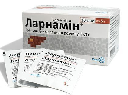 Ларнамин гранулы 3 г/5 г саше №30