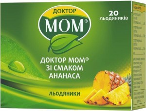 Доктор Мом леденцы от кашля №20 (ананас) - изображение Доктор Мом леденцы от кашля №20 (ананас) - фото