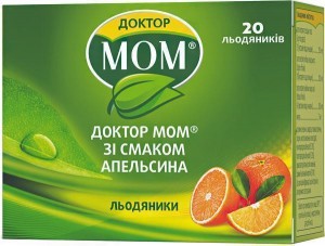 Доктор Мом леденцы от кашля №20 (апельсин) - изображение Доктор Мом леденцы от кашля №20 (апельсин) - фото