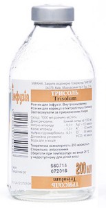 Трисоль раствор для инфузий 200 мл - фото