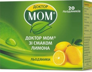 Доктор Мом леденцы от кашля №20 (лимон) - изображение Доктор Мом леденцы от кашля №20 (лимон) - фото