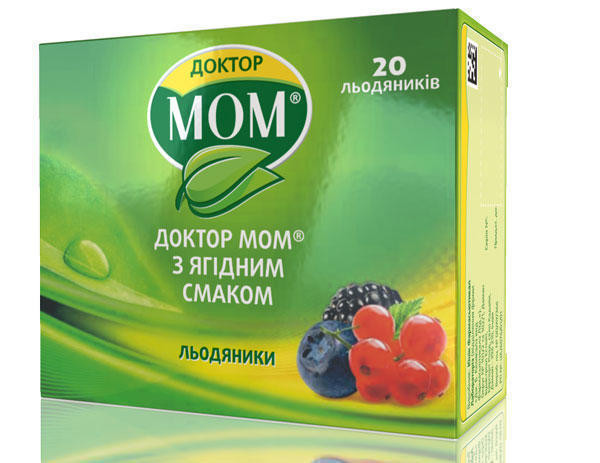 Доктор Мом леденцы от кашля №20 (ягоды)