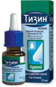 Тизин Ксило 0.1% капли назальные 10 мл - фото