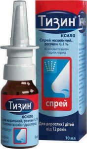 Тизин Ксило 0.1% спрей назальный 10 мл - фото