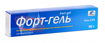Форт-гель 2.5% туба 50 г