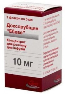 Доксорубицин 10 мг флакон 5 мл - фото