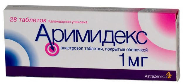 Аримидекс 1 мг таблетки №28