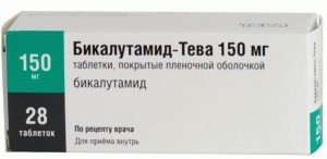 Бикалутамид-Тева 150 мг таблетки №28 - фото