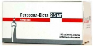 Летрозол-Виста 2,5 мг таблетки №100 - изображение Летрозол-Виста 2,5 мг таблетки №100 - фото